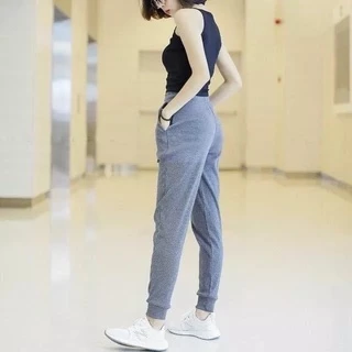 Quần Jogger Nữ Thun Nỉ Da Cá Mịn Mát Có Big Size