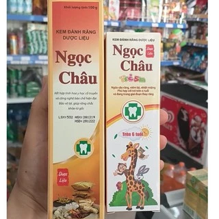 Kem đánh răng dược liệu Ngọc Châu