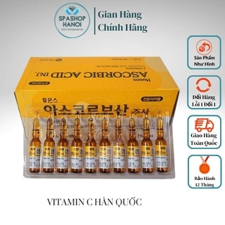 Vitamin C Hàn Quốc - Hộp 50 Ống 1 Vỉ 10 Ống Cao Cấp