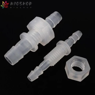 Mioshop 5 cái 3 ~ 8 mét M6~M10 PP Chủ Đề Hex Nut PP Thẳng Kết Nối Aquarium Fish Tank Adapter Máy Bơm Không Khí Hose Phụ Kiện Chùa Khớp