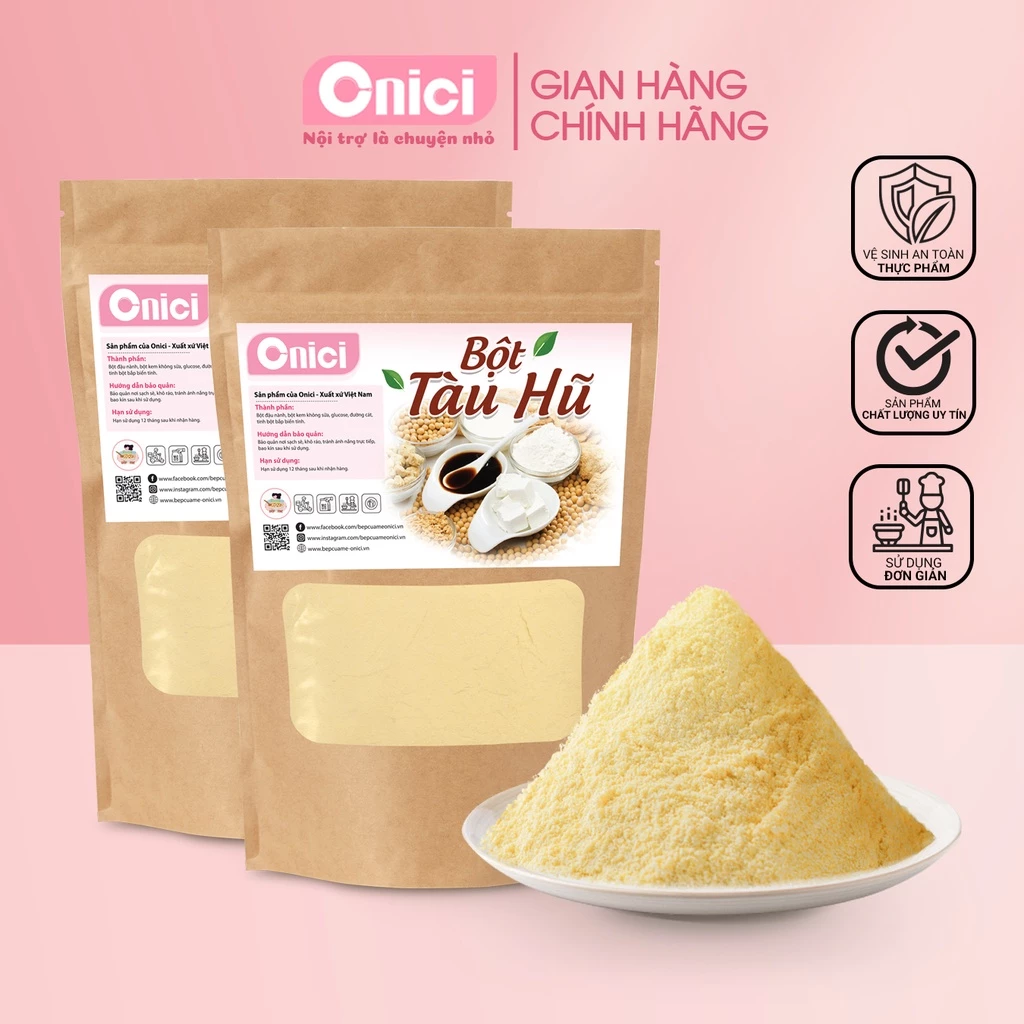 BỘT TÀU HỦ SINGAPORE 500G BẾP CỦA MẸ ONICI