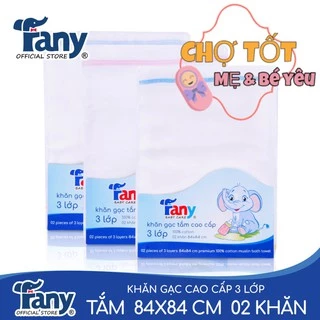 Khăn Xô,Khăn Gạc Tắm 3 Lớp, 4 Lớp Cao Cấp Fany Dày Dặn, Siêu mềm