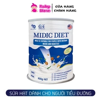 [Chính hãng] Sữa hạt dành riêng cho người tiểu đường Midic Diet