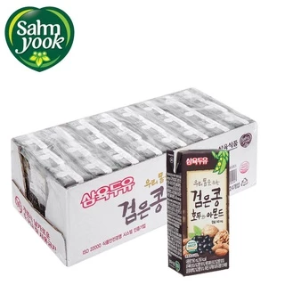 [ Freeship ] Thùng 24 Hộp Sữa Óc Chó Hàn Quốc - Sữa Óc Chó Hạnh Nhân Sahmyook 190mil
