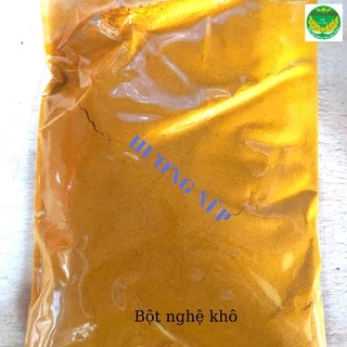 Bột nghệ khô nguyên liệu phụ trợ tạo mầu vàng tự nhiên cho các món ăn 100% từ củ nghệ