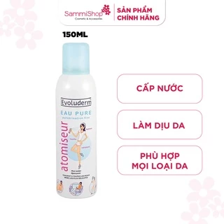 Xịt khoáng Evoluderm nhỏ 150ml