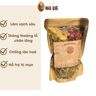 Xông mặt thảo mộc, thảo dược xông mặt, sạch da, giảm stress, thải độc 100g