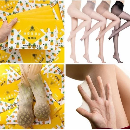 Quần tất nữ 😍 quần tất giấy nữ mỏng quả dứa siêu dai QT02