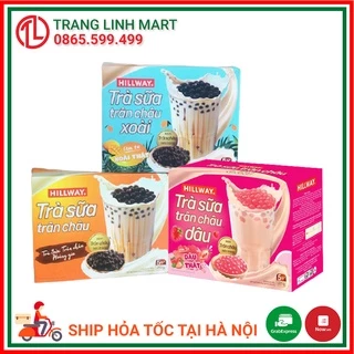 Trà Sữa Trân Châu Hillway vị dâu/ vị xoài hộp 225g