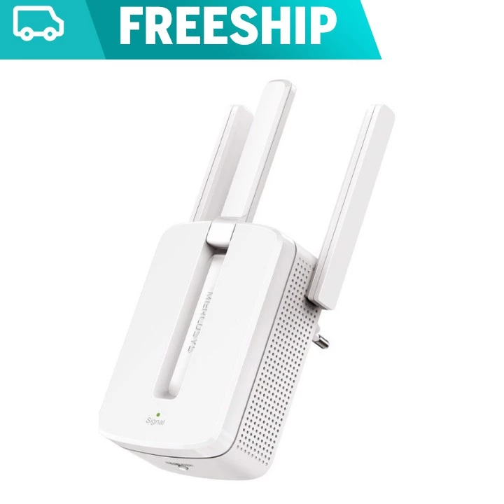 Cục hút wifi 3 râu Mercusys chính hãng- repeater wifi thu phát sóng wifi cực mạnh VDS SHOP