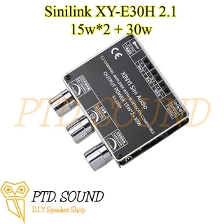 Mạch khuếch đại âm thanh bluetooth 2.1 Sinilink XY-E30H 15w*2 + 30w  Bluetooth 5.1 từ PTD Sound