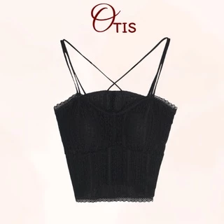 Áo Ngực Croptop Đan Dây Sexy Chất Ren Mềm Mại Đệm Mút Nâng Ngực OTIS 9919