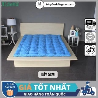 Topper Deluxe EDENA, Tấm Lót, Làm Mềm Nệm (Màu Xanh Dương) - Hàng Chính Hãng