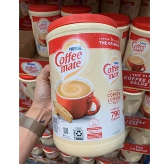 (date 2025)Bột Béo Pha Cà Phê Coffee Mate Nestle Mỹ 1.5kg(  coffemate