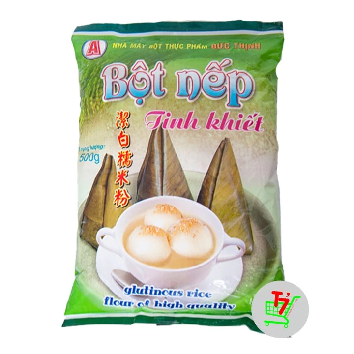 Bột Nếp Làm Bánh Ích, Nấu Chè Trôi Nước Đức Thịnh 500g