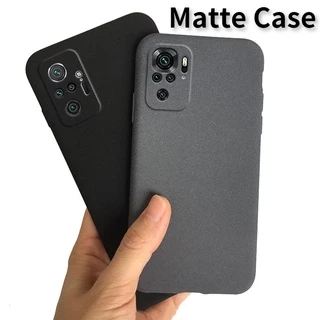 Ốp Điện Thoại Mặt Nhám Siêu Mỏng Chống Trượt Cho Xiaomi Mi Redmi Note 8 9 10 11 12 Pro 11S 9S 10S 10C