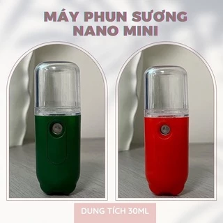 Máy Xịt Khoáng Phun Sương Mini Cầm Tay Đa Năng 30ml Tạo Ẩm Nhỏ Gọn Làm Mát Cấp Ẩm Cho Da