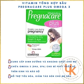 Vitamin tổng hợp Pregnacare Plus Omega 3