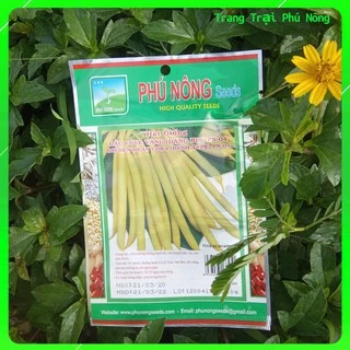 Hạt Giống Đậu Cove Vàng (Dạng Bụi) PN-04 Phú Nông - Gói 10g - Golden Bean Cora (Bush Type)