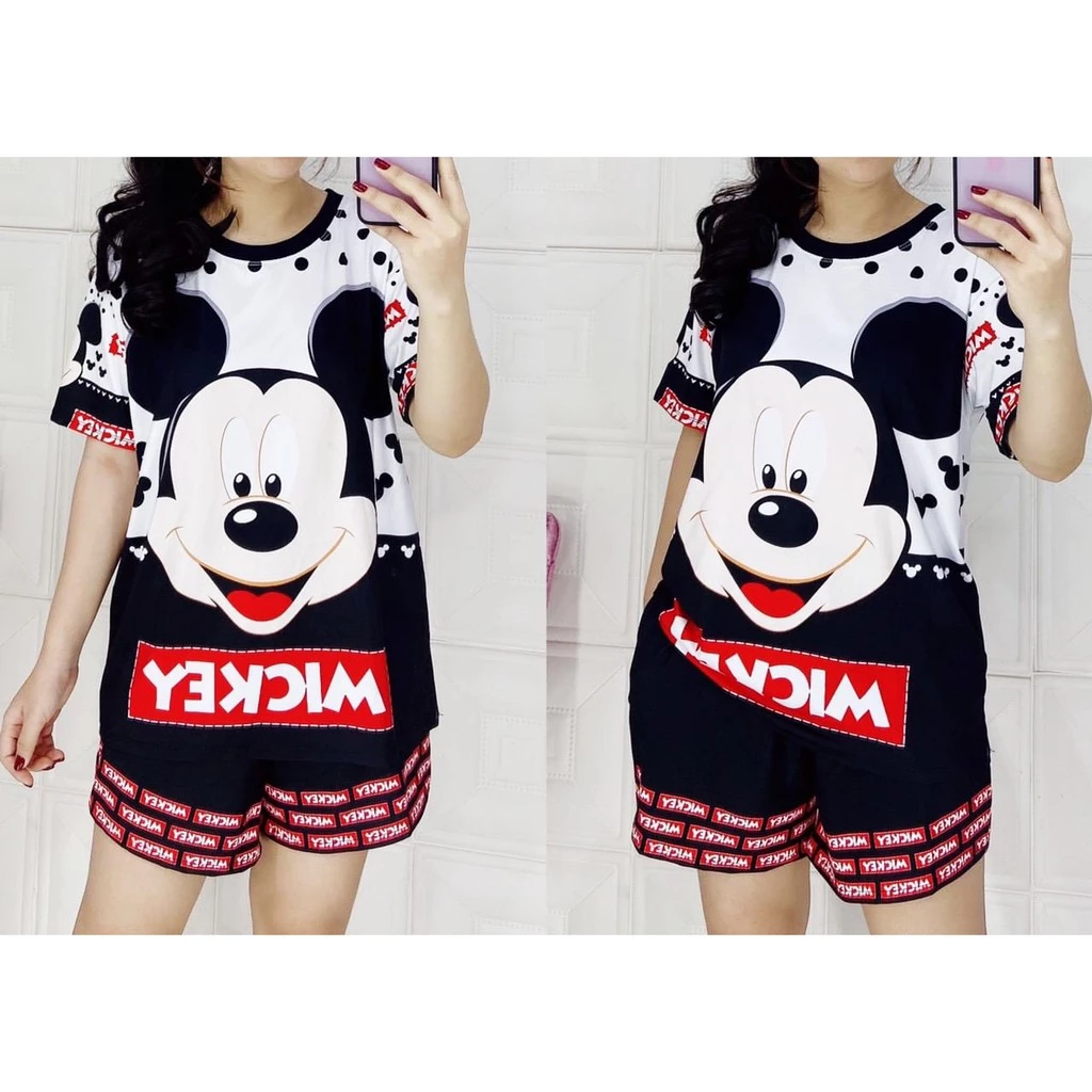 đồ bộ đùi 3d thái UNISEX 50-80kg ( 20 mẫu )