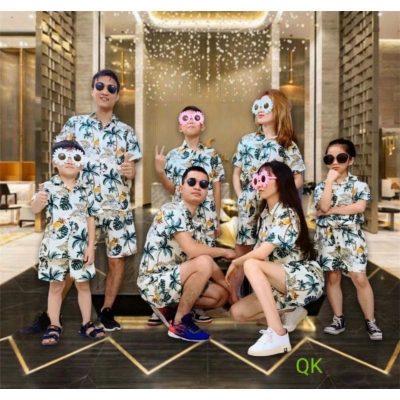 Bộ hoa sứ kem đi biển bộ cây dừa đi biển cho nhóm gia đình đủ size Trang Tươi Shop