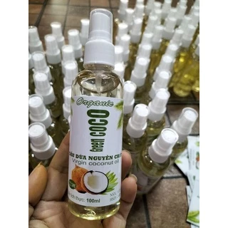 dầu dừa nguyên chất 100ml green coco