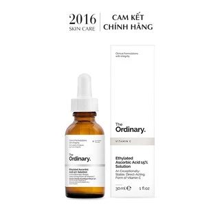 The Ordinary Ethylated Ascorbic Acid 15% Solution serum làm sáng, đều màu da - 2016 Skincare