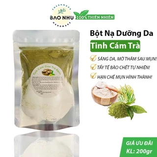 Tinh Cám Gạo Trà Xanh Handmade - Trắng Da+ Tẩy TBC