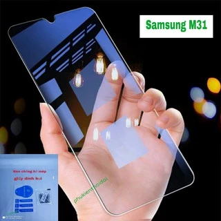 Cường lực Samsung M31 / M51 / M52 5G / M53 5G trong suốt loại tốt 9H / 2.5D ( Tặng keo mép )