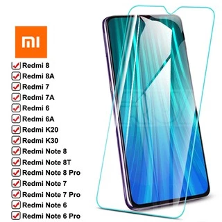 Kính cường lực 2.5D 9H bảo vệ màn hình cho Xiaomi Redmi NOTE 7 8 9 9T 9S 9A 9i 10 10S 11 K20 K30 K40 Pro