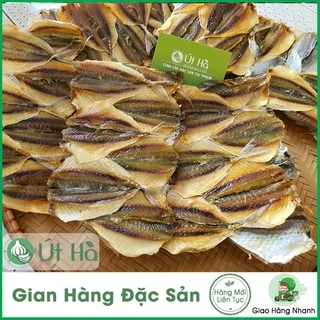 Khô Cá Chỉ Vàng Quảng Ngãi Túi 200gr Loại 1 Thịt Thơm Ngon Vàng Ươm - Út Hà Đặc Sản