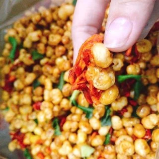 100g Bắp sấy khô bò lá chanh thơm ngon