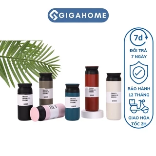 Bình Cà Phê Giữ Nhiệt 350ml GIGAHOME Sang Trọng, Tinh Tế 9327