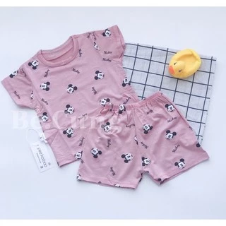 Bộ thun lạnh MICKY Peekaboo cho bé