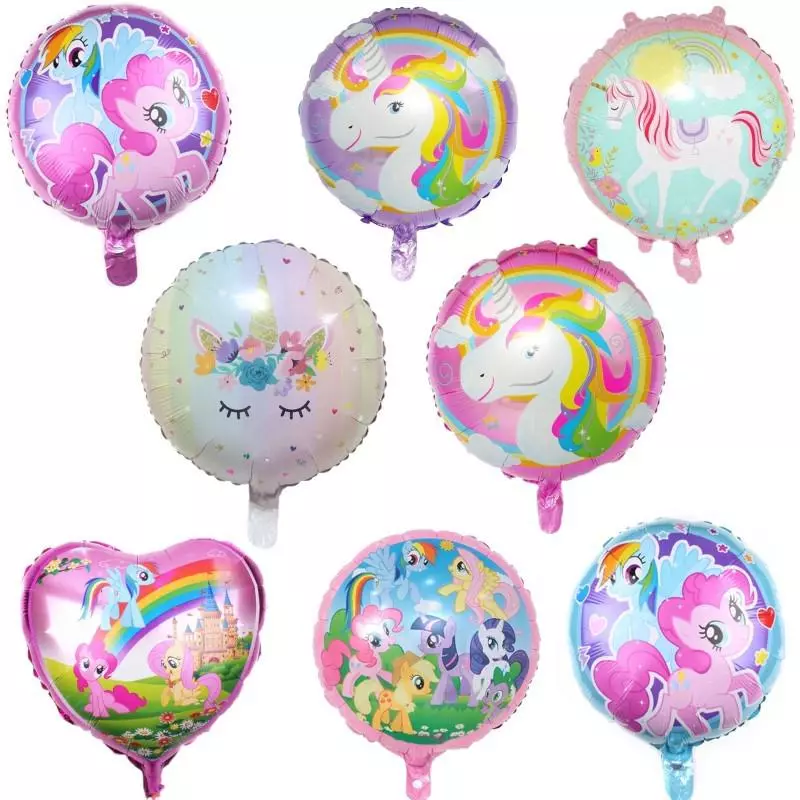 Bong Bóng Hình Ngựa pony 18 inch Trang Trí Tiệc