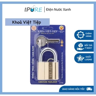 Ổ khoá việt tiệp 73 x 48 ống phi 8mm, chống mài mòn bởi các yếu tố bên ngoài (khoá chìa) - DNX IPURE