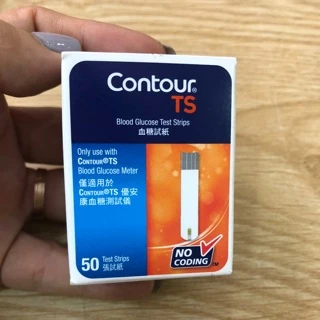 Que thử đường huyết Bayer Contour TS 25-50-100 que 7/2025