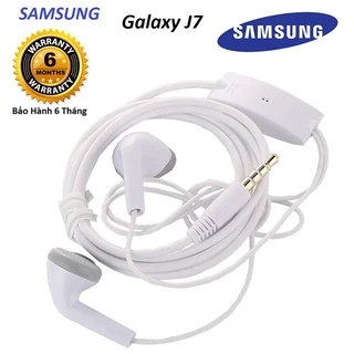 Bảo hành 12 tháng  Tai Nghe Điện Thoại Có Dây Giá Rẻ Samsug J7 jack 3.5 Có Mic Thoại - Hỗ trợ bảo hành 1 đổi 1 toàn quốc