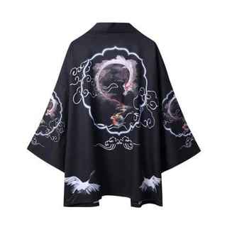 (CÓ SẴN) Áo Khoác kimono haori happi hình rồng