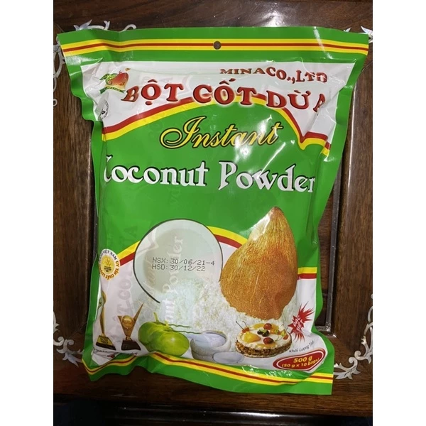 Bột Cốt Dừa Minaco (50g x10 gói)