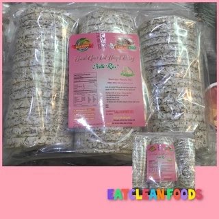 Bánh gạo lứt huyết rồng/tím than/yến mạch nguyên hạt Hellorice (500g=51c=3 cây)