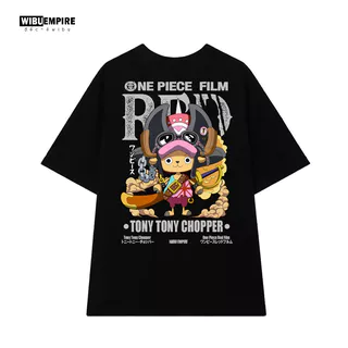 WIBU EMPIRE | Áo Thun ONE PIECE TONY TONY CHOPPER FILM RED | Anime One Piece - Áo Phông Unisex