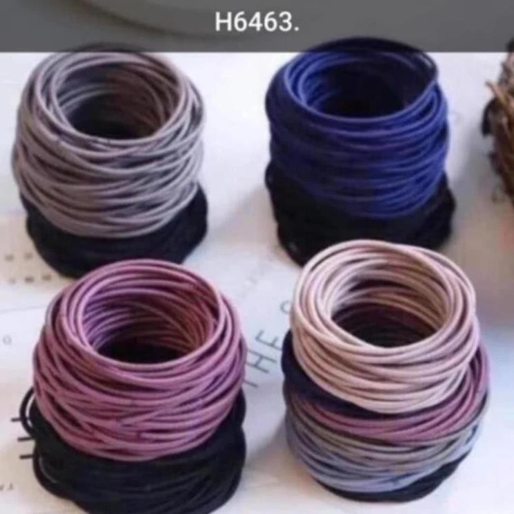 Túi 100 dây buộc tóc cho mẹ và bé