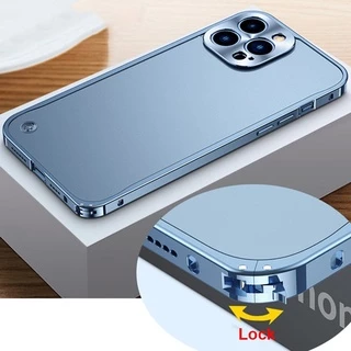 Ốp Điện Thoại Khung Kim Loại Chống Sốc Cho iPhone 13 Pro Max 12 Pro Max 13 Pro 12Pro iPhone 13 Pro Max