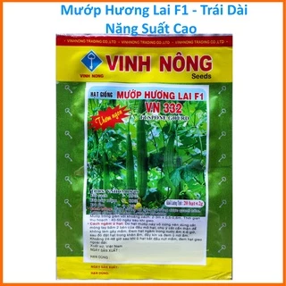 Hạt Giống Mướp Hương Lai F1, Trái Dài (gói 20 hạt)