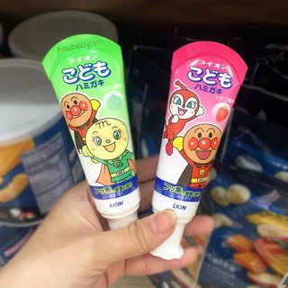 [Nội địa Nhật] Kem đánh răng vị trái cây LION cho bé từ 12 tháng// Kem đánh răng nội địa Nhật cho bé từ 1 tuổi