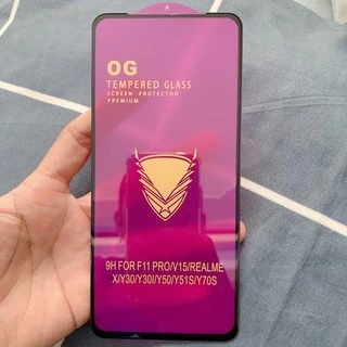 Kính cường lực Oppo F11pro / F11 pro / Realme X full màn hình  cực zịn