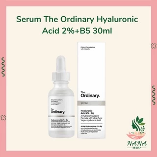 Tinh Chất Cấp Ẩm Phục Hồi Da The Ordinary Hyaluronic Acid 2%+B5 30ml