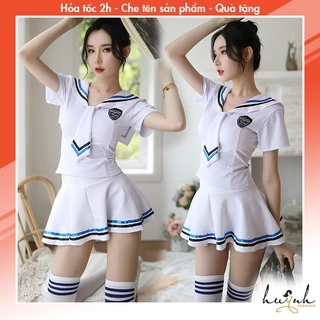 Đồ Hóa Trang Cosplay Nữ Sinh Phong Cách Thủy Thủ Siêu Dễ Thương - CO14