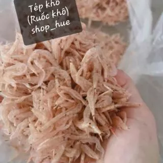 Tép khô( Ruốc khô) không phẩm màu, sạch 100%( gói 200gr)